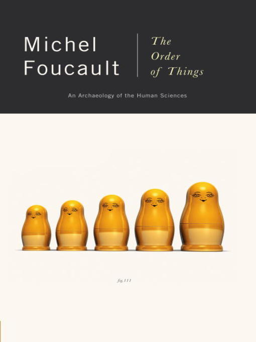 Title details for The Order of Things by Michel Foucault - Wait list